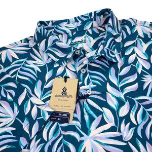 Chubbies Performance 2.0 Golf Polo Mens Size XXL SLIM FIT The Balmy Breeze NWT